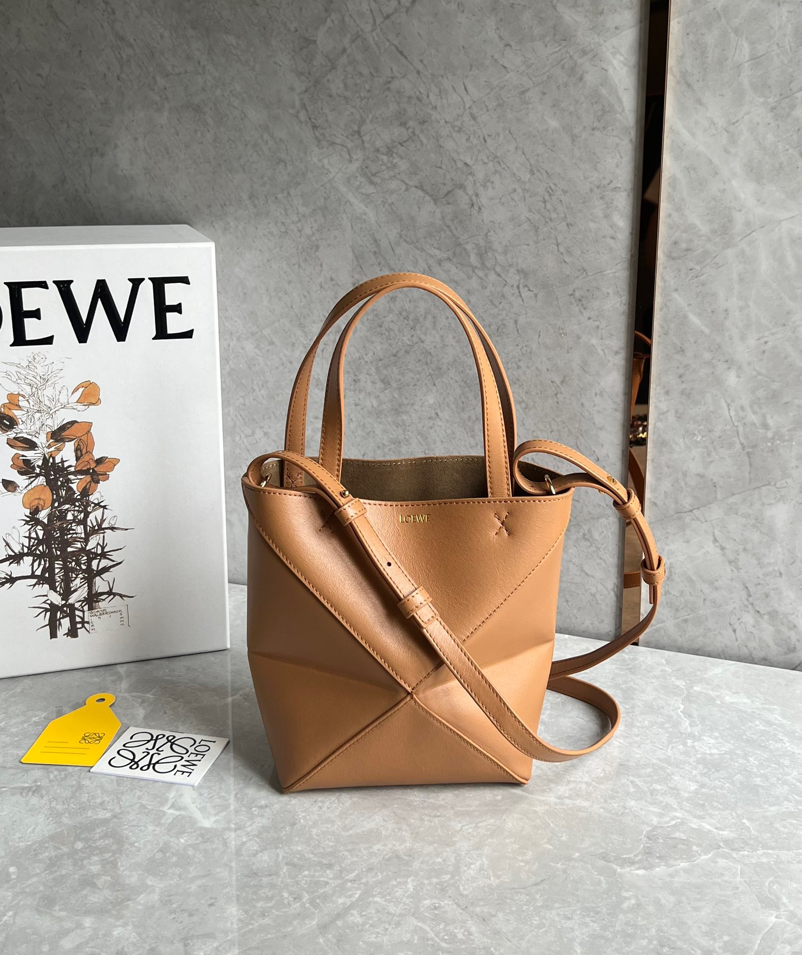 Loewe Mini Puzzle Fold Tote Bag