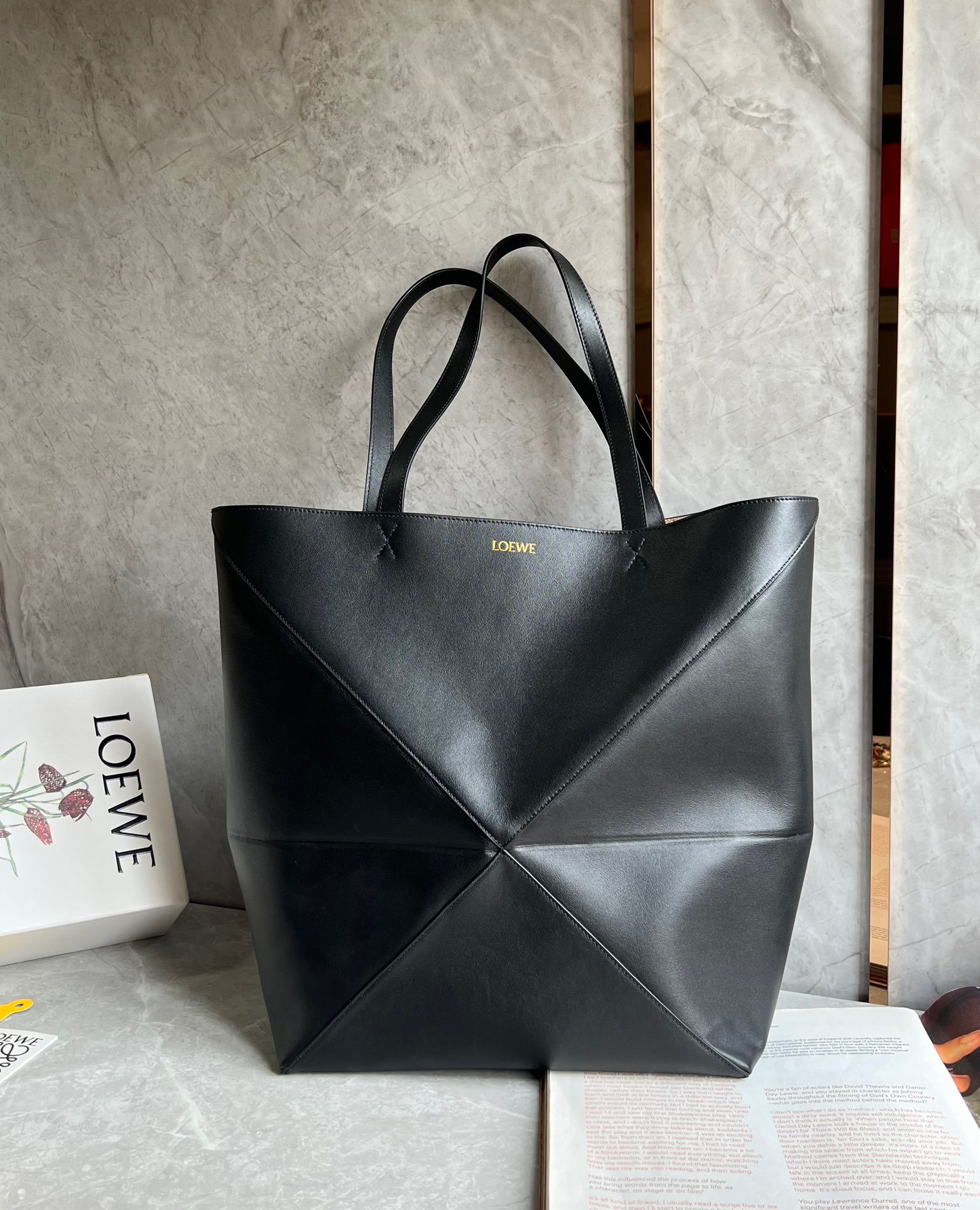 Loewe XL Puzzle Fold Tote Bag