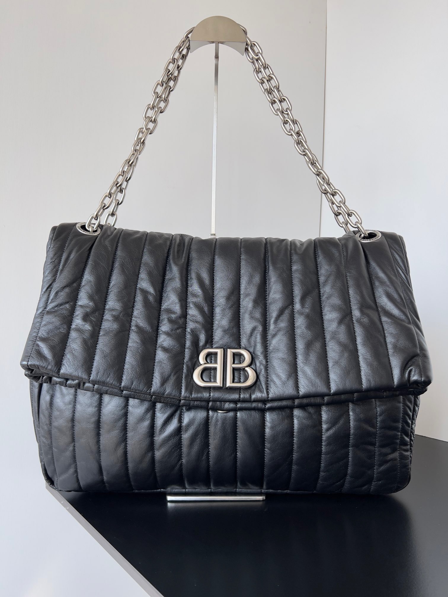 Balenciaga Monaco Large Chain Bag