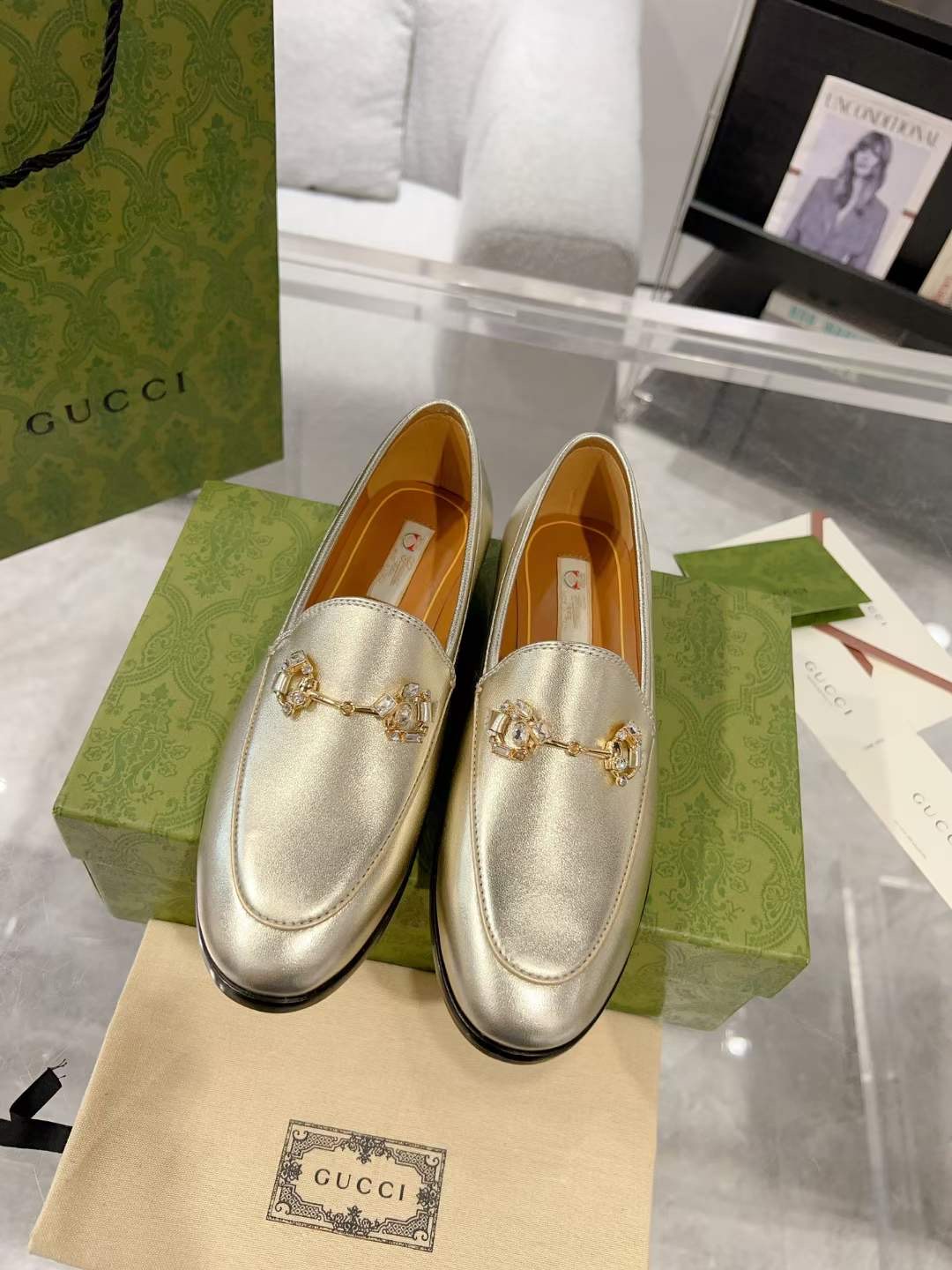 Chanel Moccasins