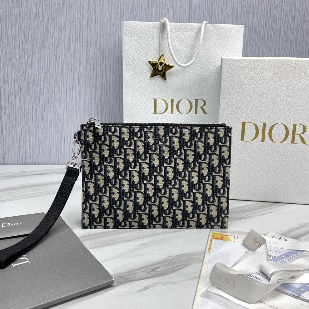 Dior Oblique A5 Pouch