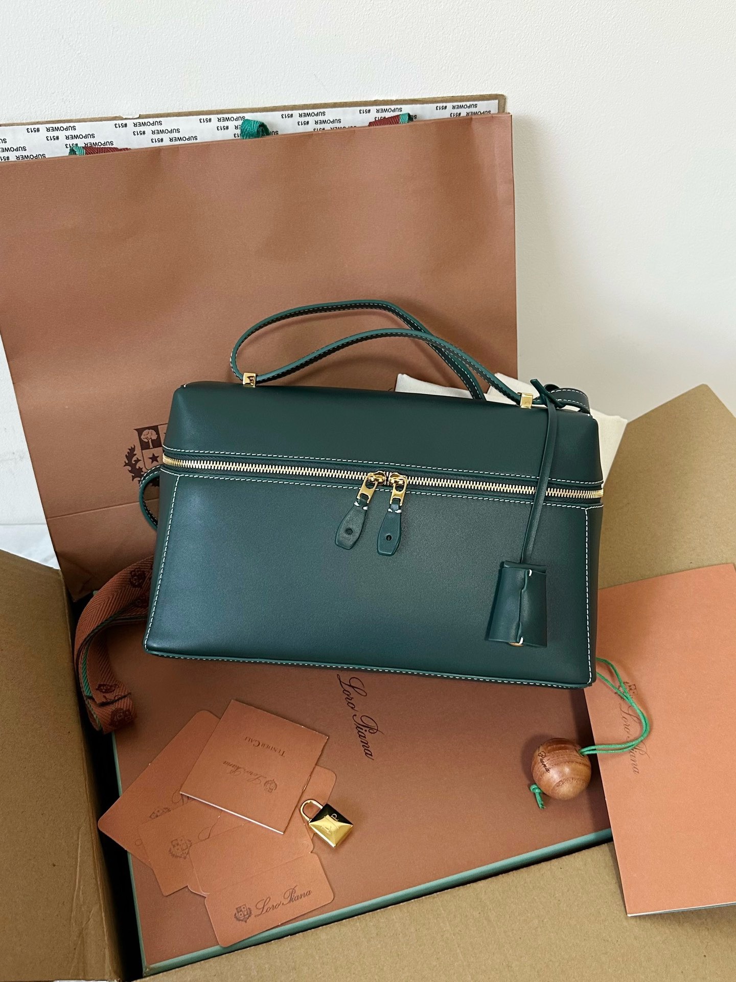 Lady Dior Medium Patent Calfskin