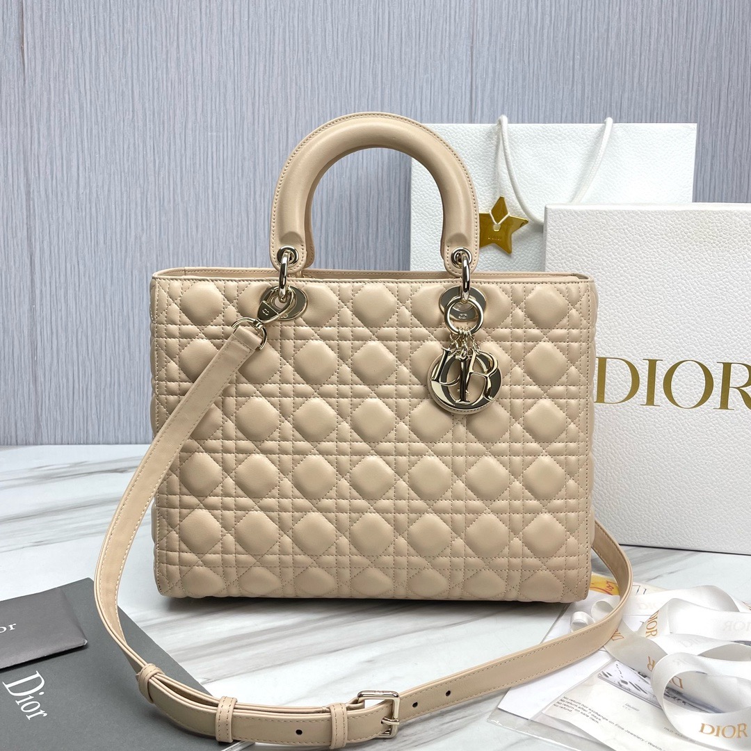 Lady Dior Large Lambskin