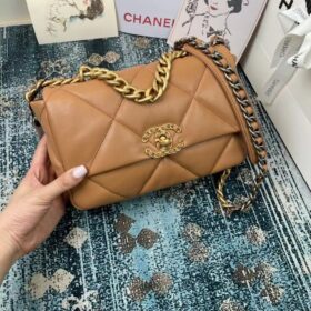 Chanel 19 Flap Bag Caramel