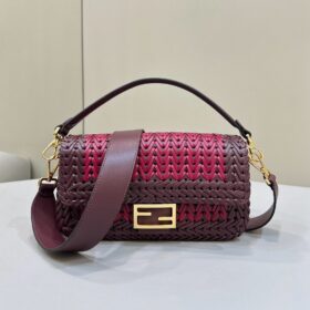 Fendi Baguette Braided Leather Bag Fendi Baguette Braided Leather Bag