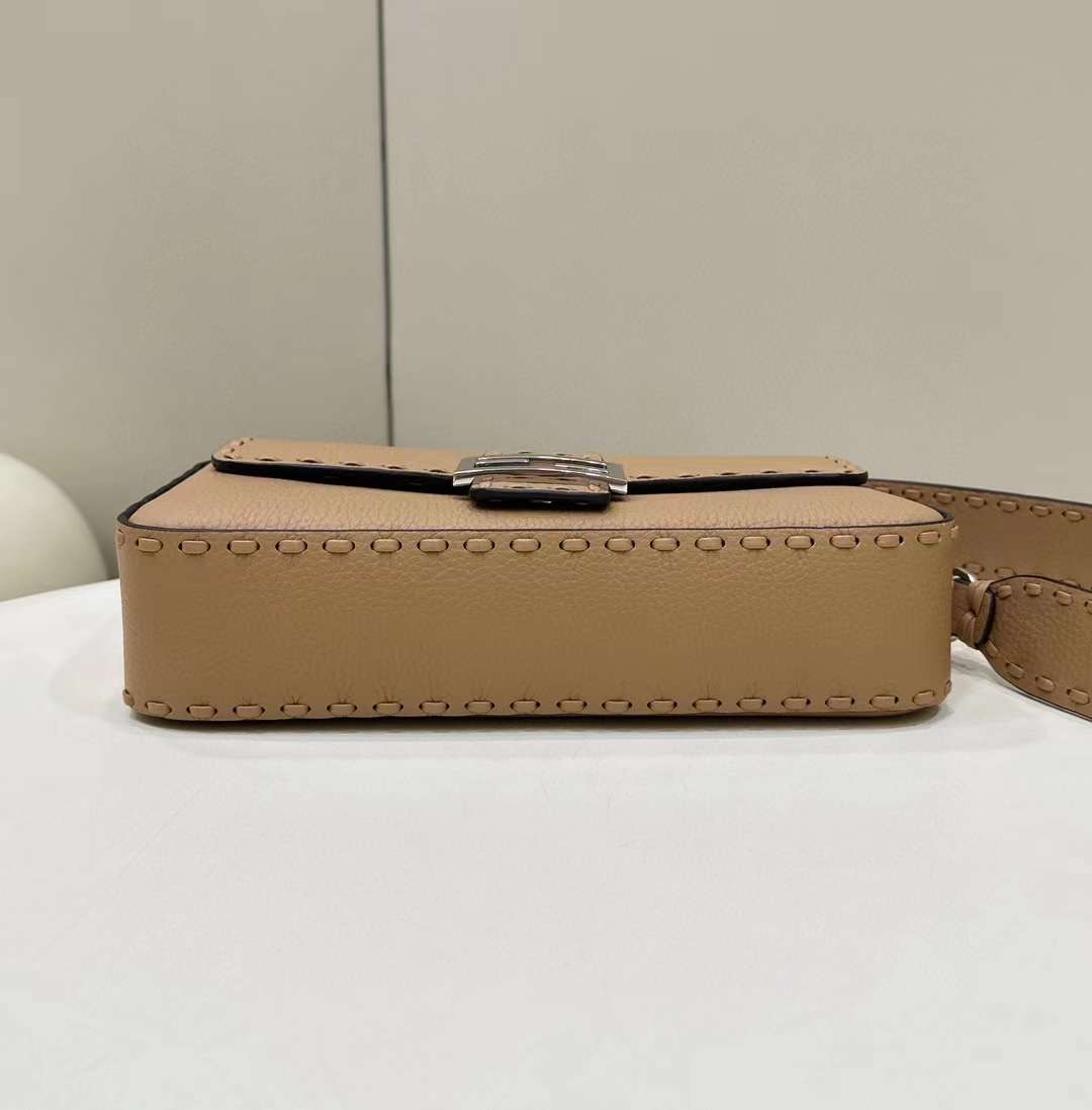 Fendi Baguette Bag With Oversize Topstitching Fendi Baguette Bag With Oversize Topstitching