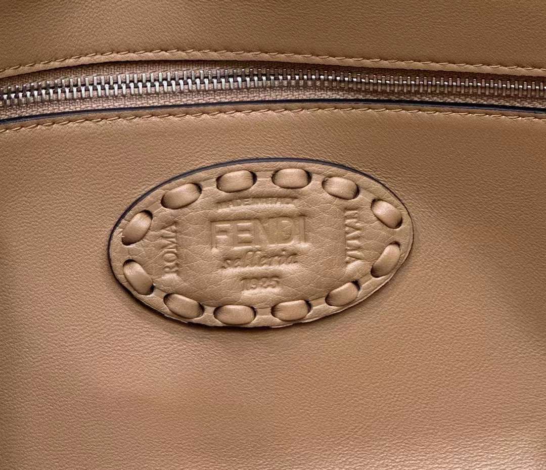 Fendi Baguette Bag With Oversize Topstitching Fendi Baguette Bag With Oversize Topstitching
