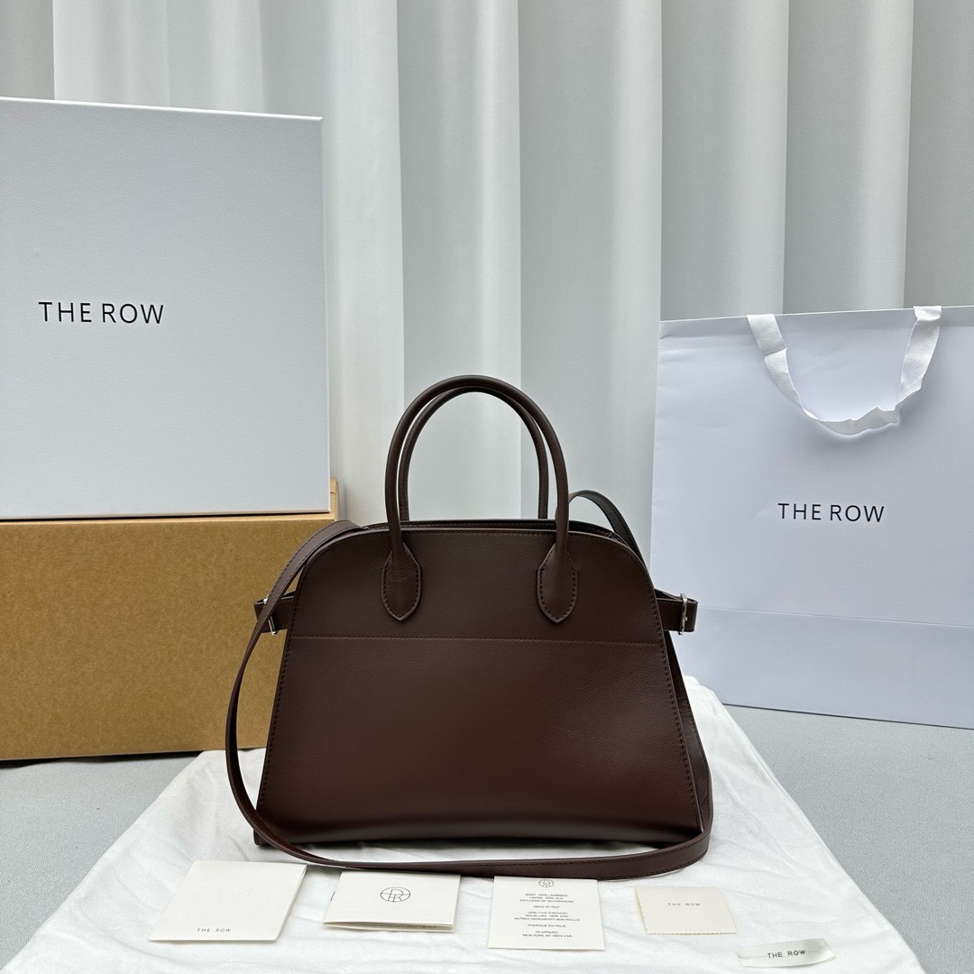 The Row Soft Margaux 10 Bag in Leather