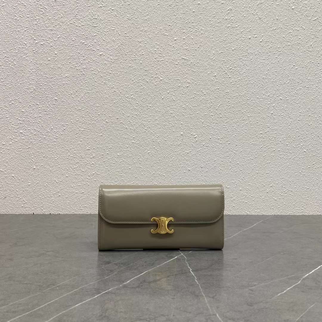 Celine Large Wallet Triomphe