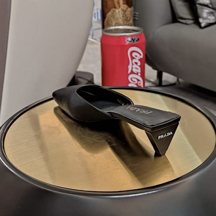 Prada Satin Mules Prada Satin Mules