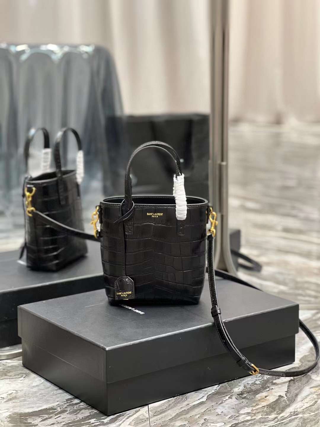 YSL Mini Toy Shopping Bag