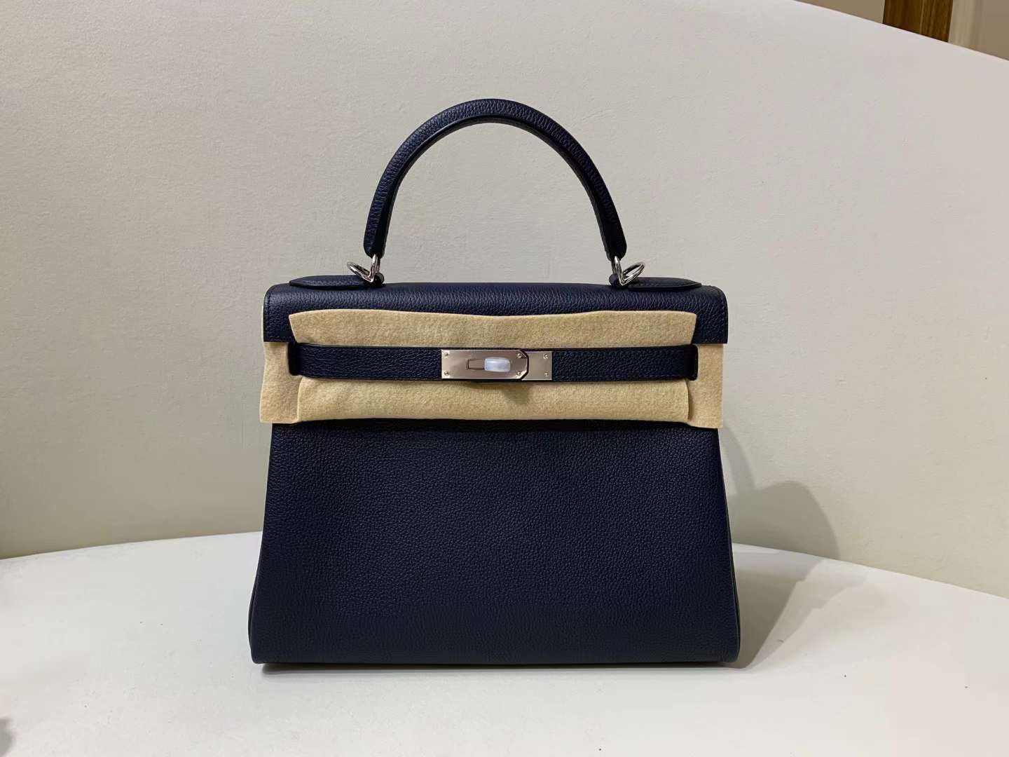 Hermès Kelly 28 Box Black PHW