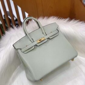 Hermès Birkin 25 Togo Gris Neve GHW Hermès Birkin 25 Togo Gris Neve GHW