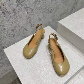 Miu Miu Logo Raffia Slides
