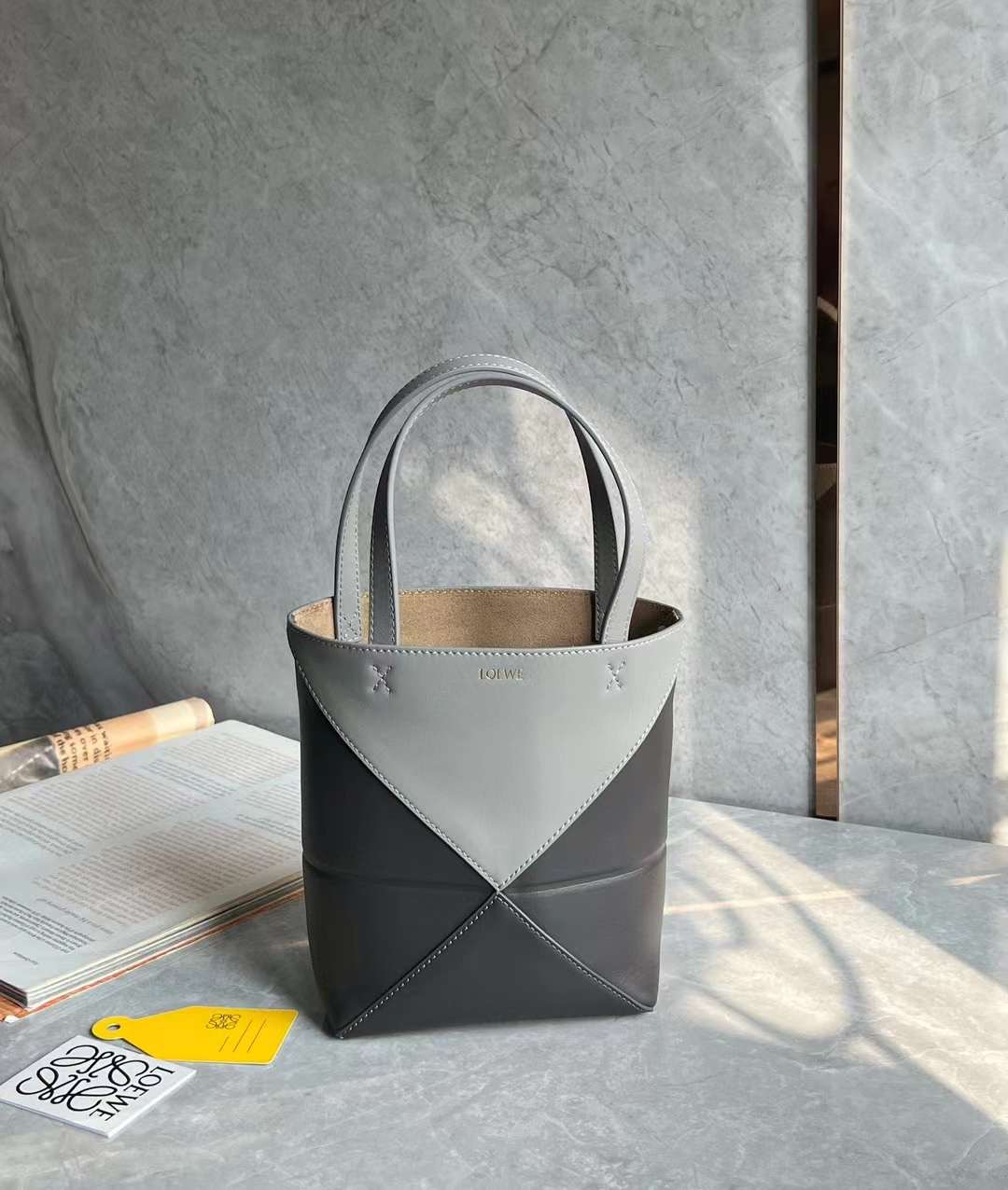 Loewe Mini Puzzle Fold Tote Bag