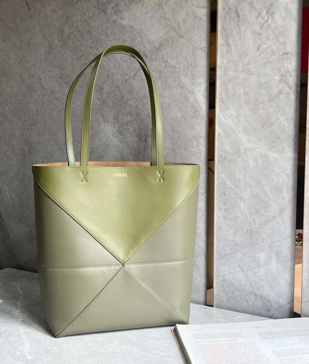 Loewe Medium Puzzle Fold Tote Bag