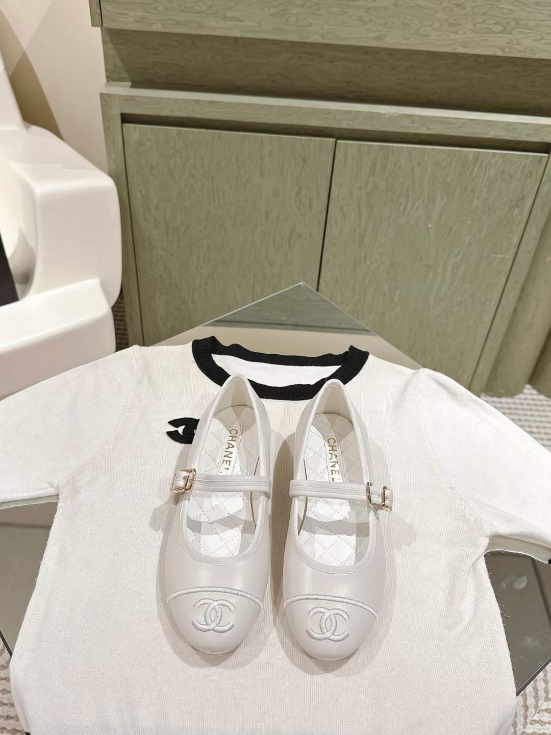Chanel Mary Janes