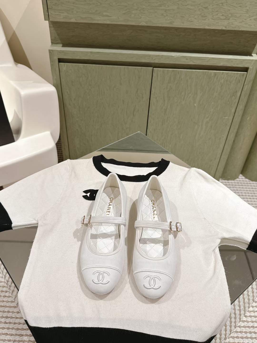 Chanel Mary Janes