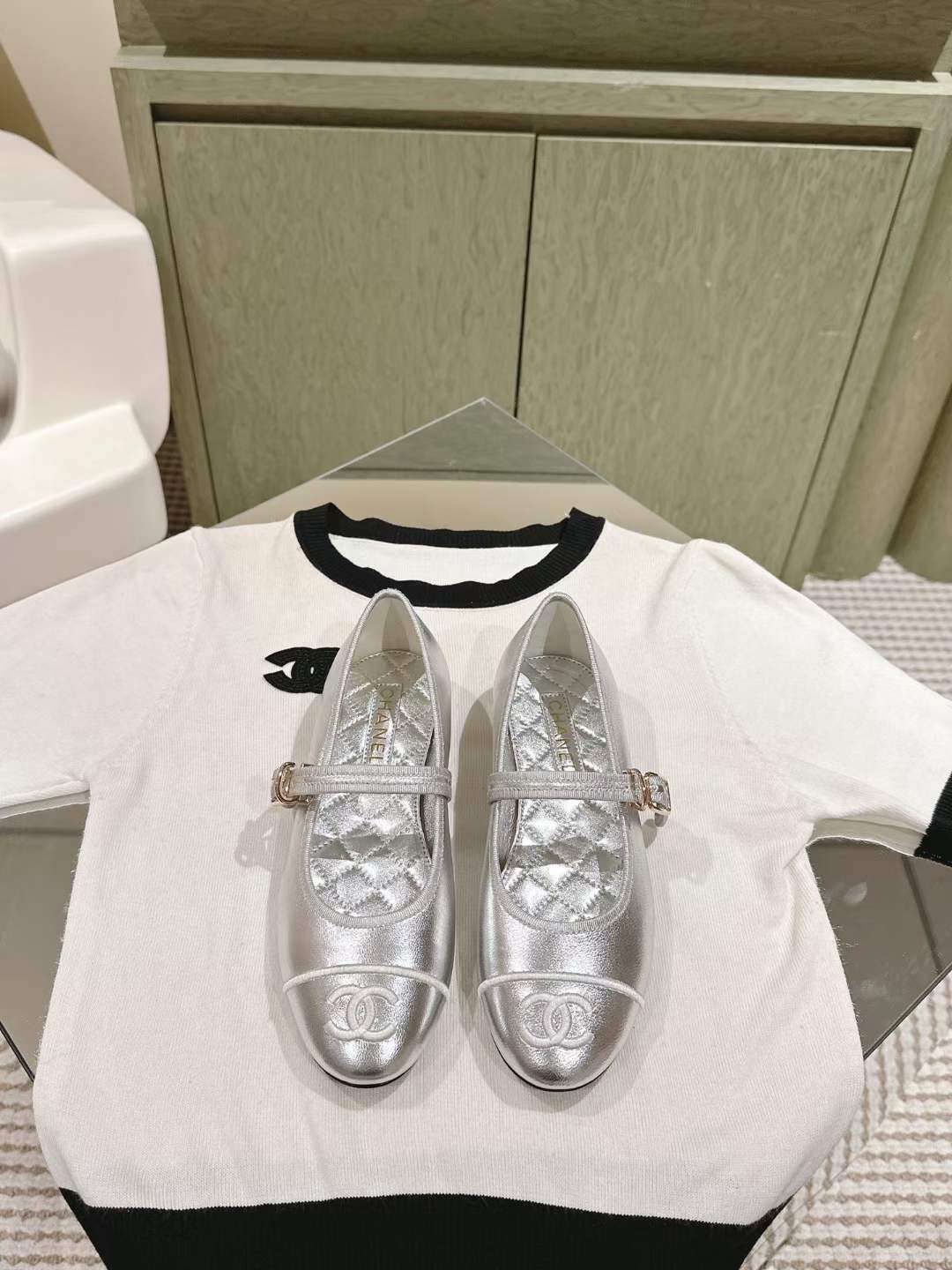 Chanel Mary Janes