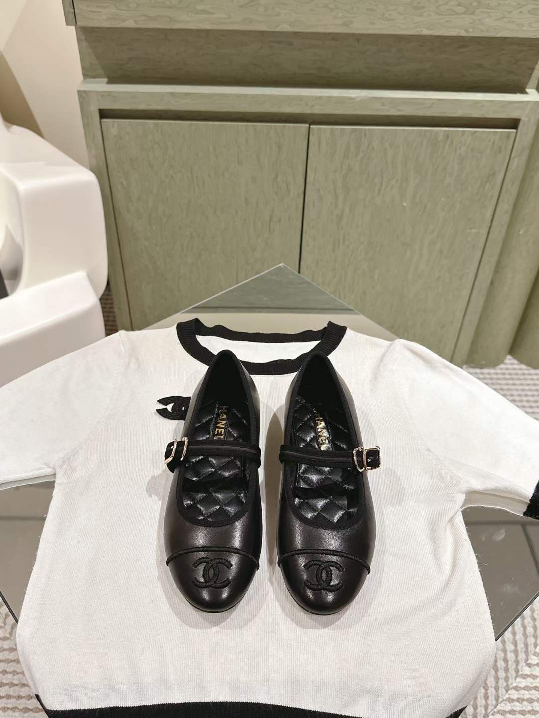 Chanel Mary Janes