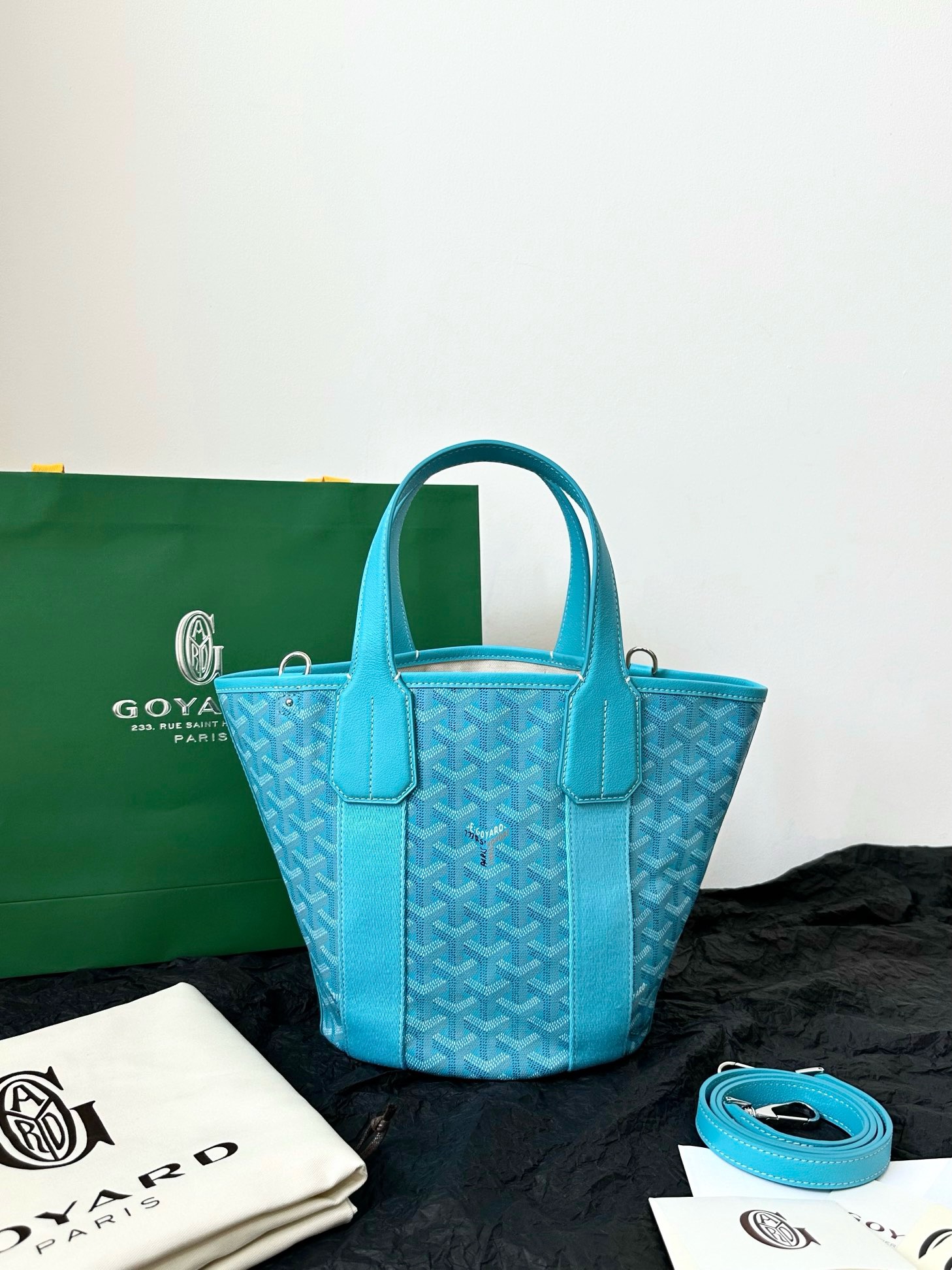 Goyard St Louis GM Turquoise