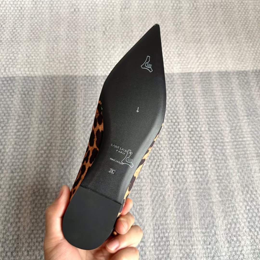 YSL Leopard Print Ballet Flats YSL Leopard Print Ballet Flats