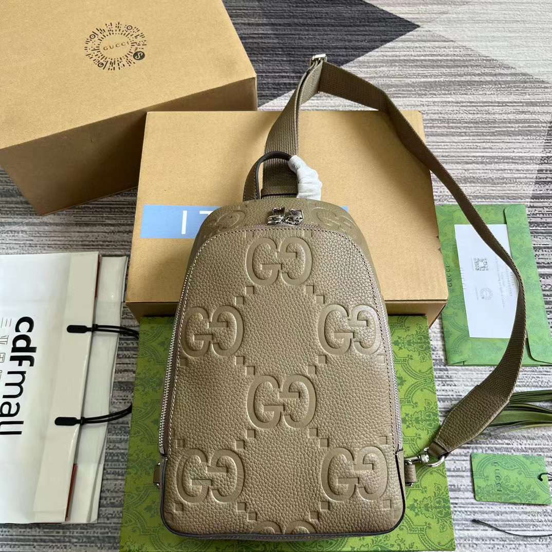Gucci Jumbo GG Crossbody Bag