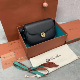 The Row Soft Margaux 12 Bag in Leather