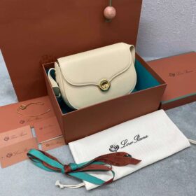 The Row Soft Margaux 12 Bag in Leather