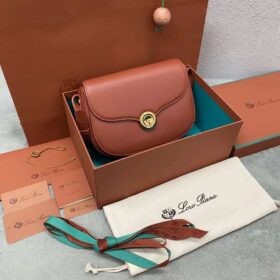 The Row Soft Margaux 12 Bag in Leather
