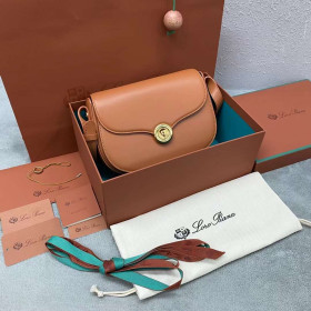 The Row Soft Margaux 12 Bag in Leather