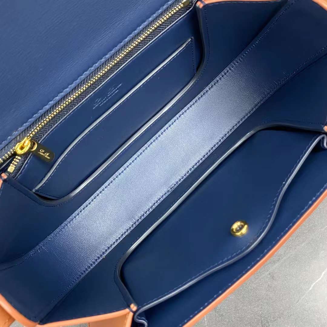 The Row Soft Margaux 12 Bag in Leather The Row Soft Margaux 12 Bag in Leather