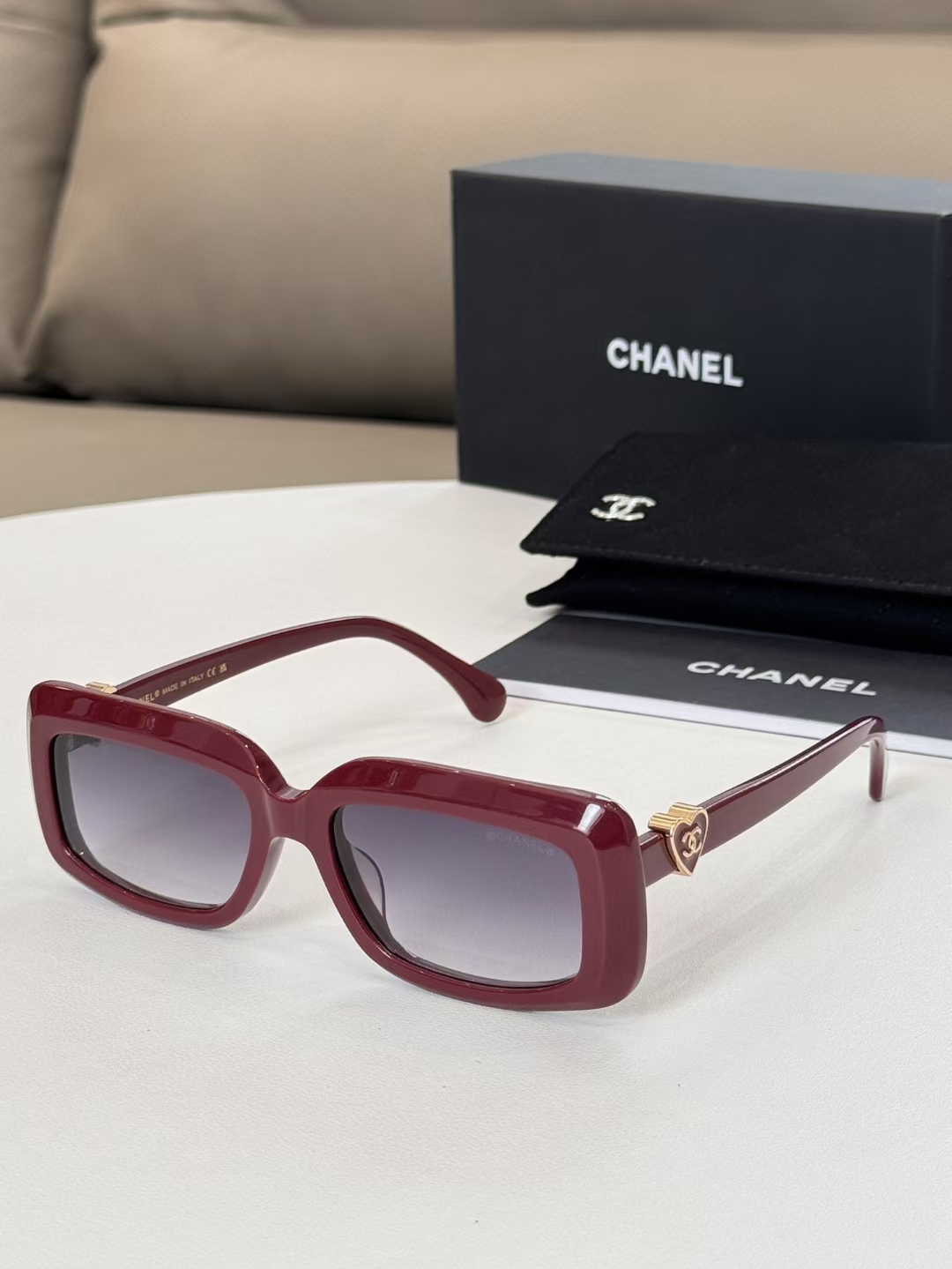 Chanel CH5520 Rectangle Sunglasses Chanel CH5520 Rectangle Sunglasses