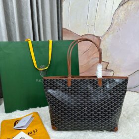 Goyard Artois MM Black Tan