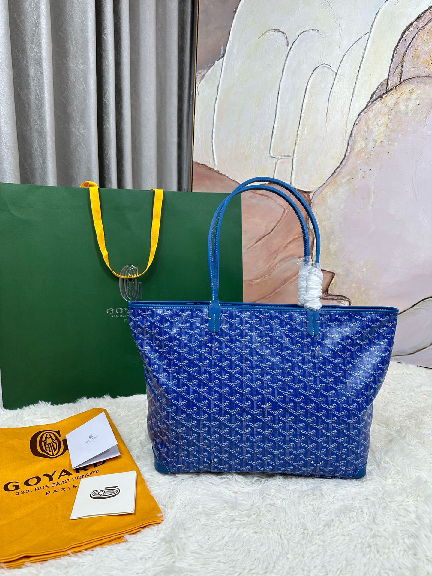 Goyard Artois MM Blue