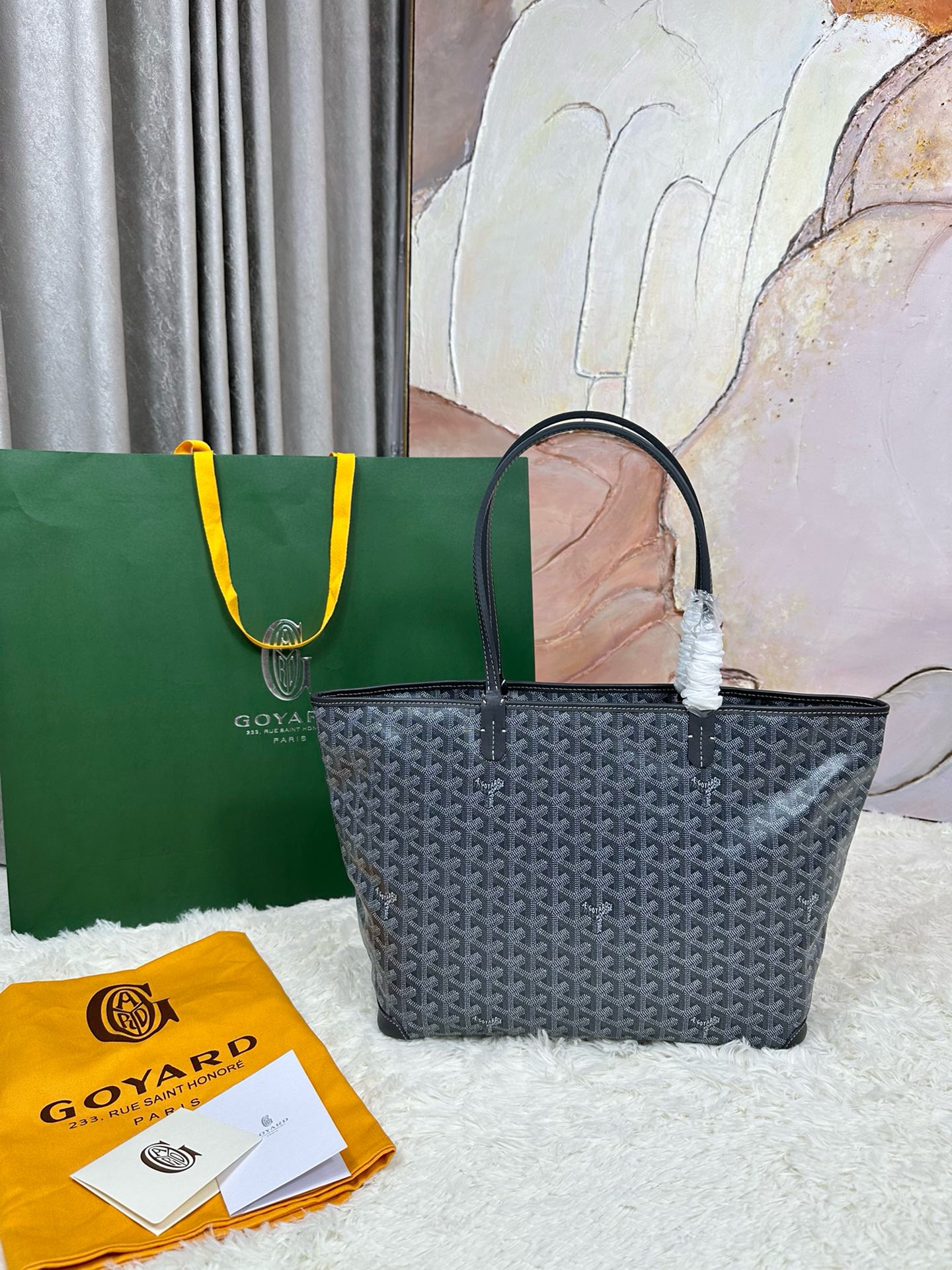 Goyard Artois MM Grey