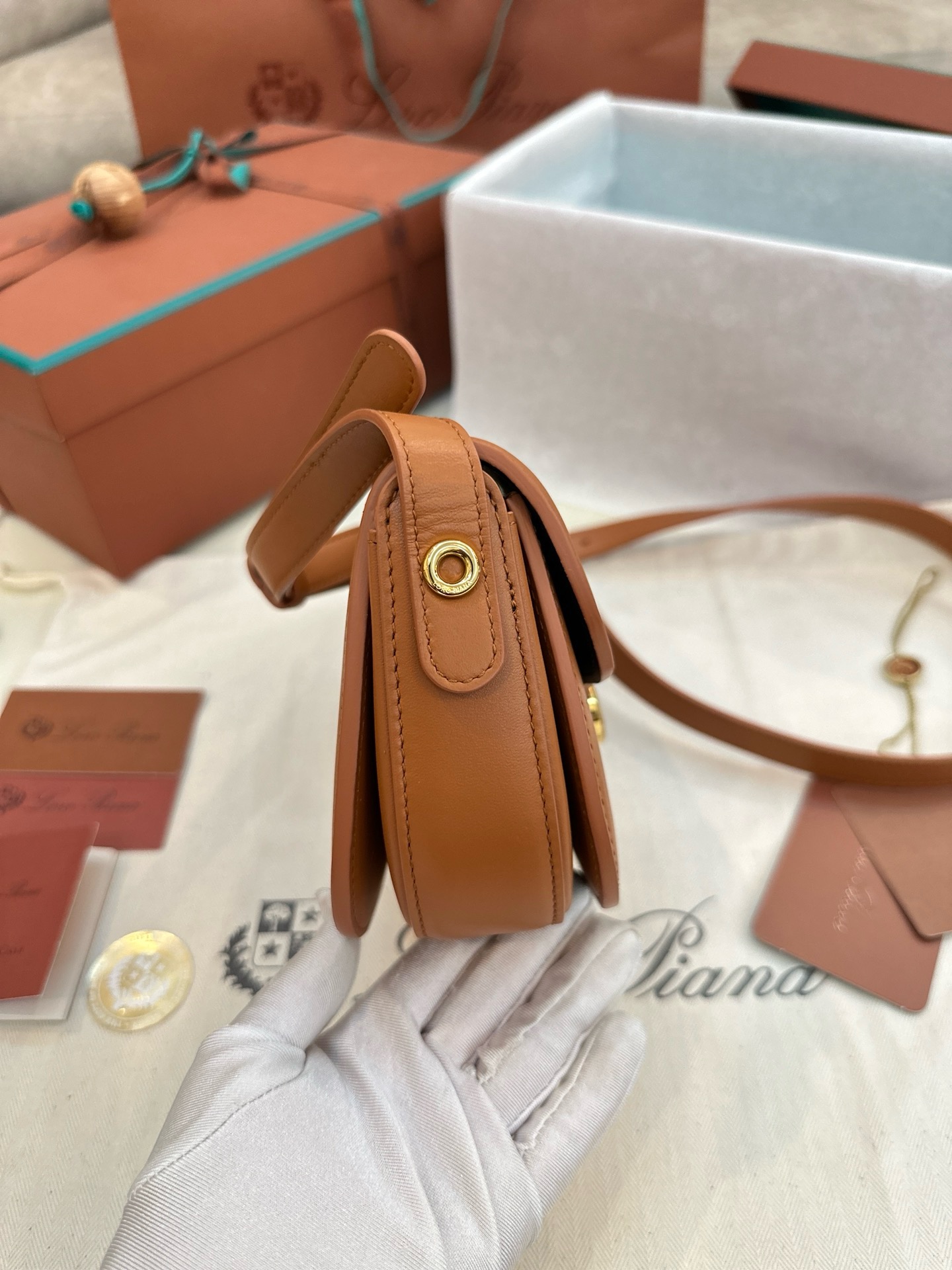 Loro Piana Mini Ghiera Bag Loro Piana Mini Ghiera Bag