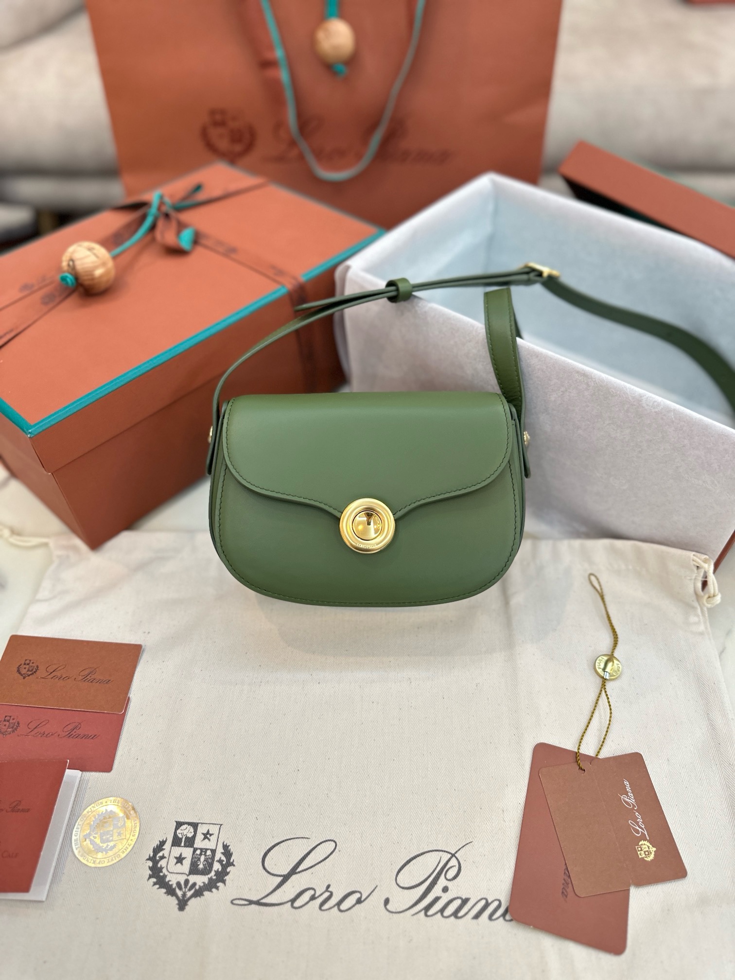Loro Piana Mini Ghiera Bag