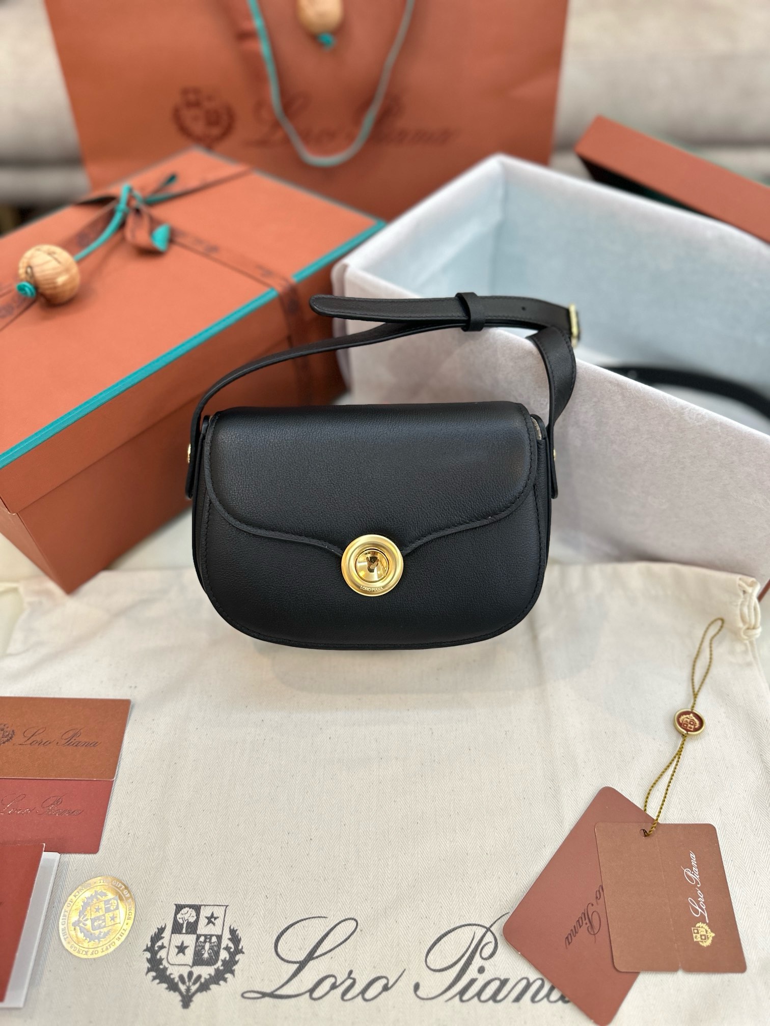 Loro Piana Mini Ghiera Bag