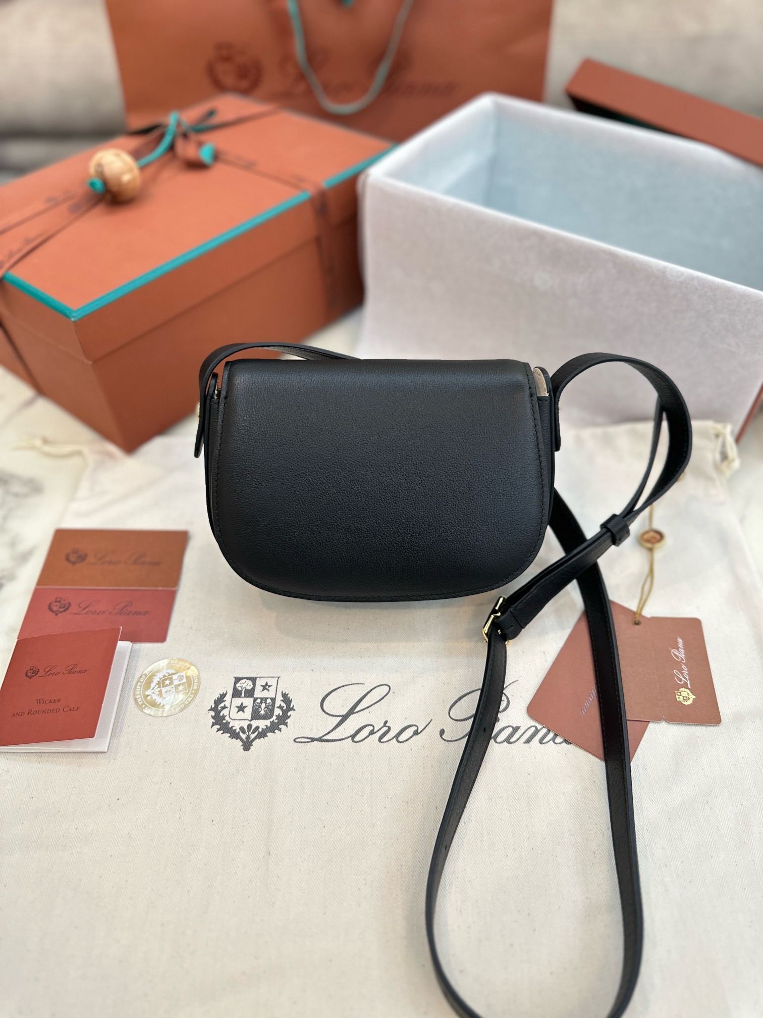 Loro Piana Mini Ghiera Bag Loro Piana Mini Ghiera Bag