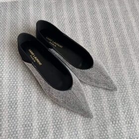 YSL Nour Slippers Rhinestones