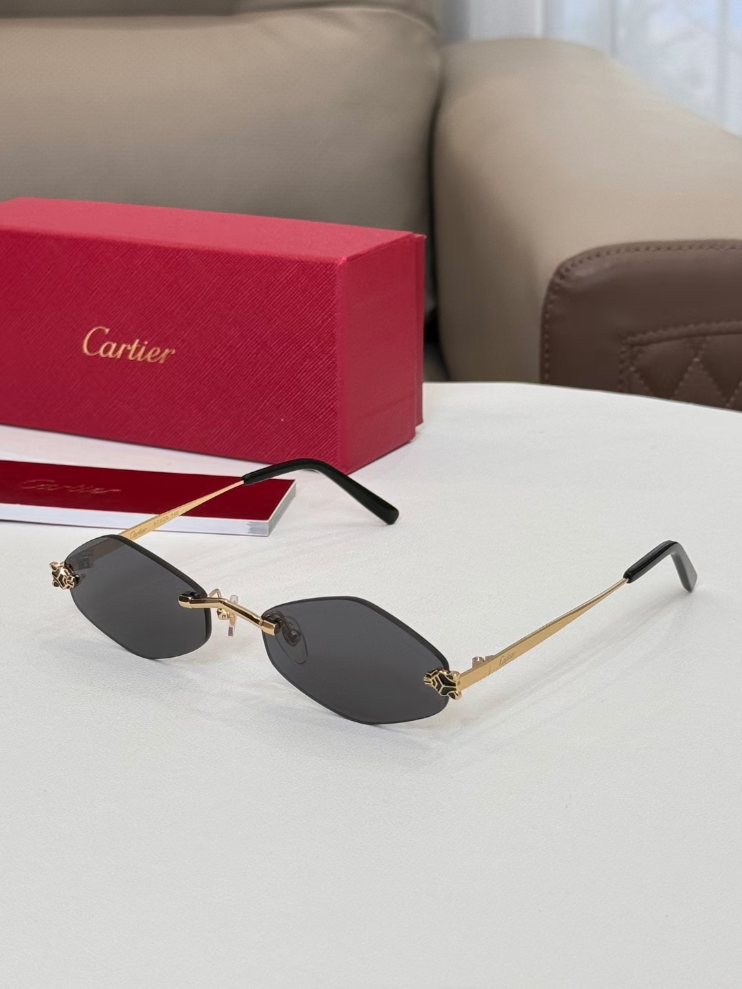 Cartier CT0522 Panthère De Cartier Sunglasses Cartier CT0522 Panthère De Cartier Sunglasses