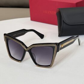 Valentino V – Grace Oversized Cateye Acetate Frame Sunglasses
