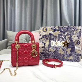 Lady Dior Mini Lambskin Lady Dior Mini Lambskin