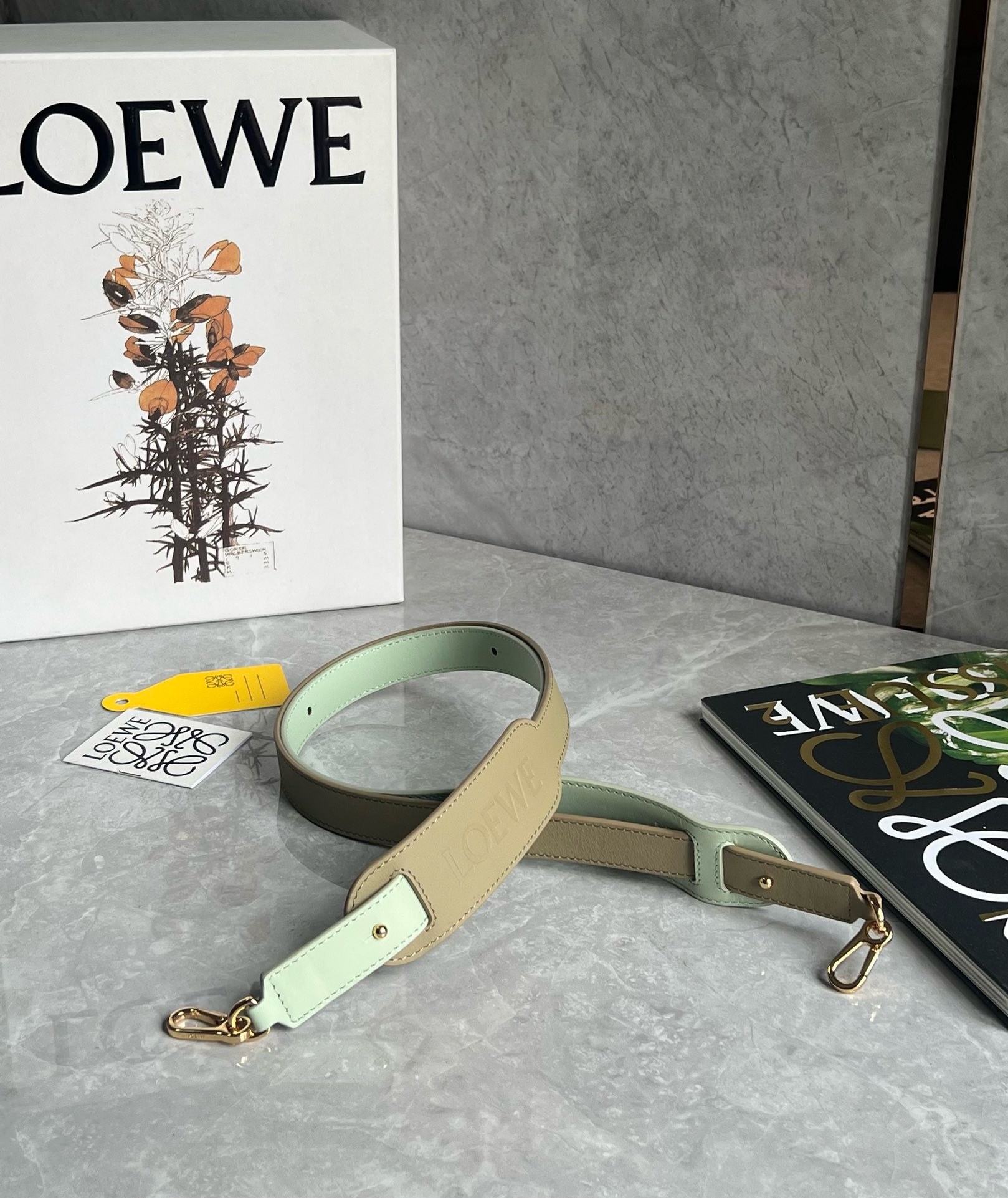 Loewe Leather Bag Strap