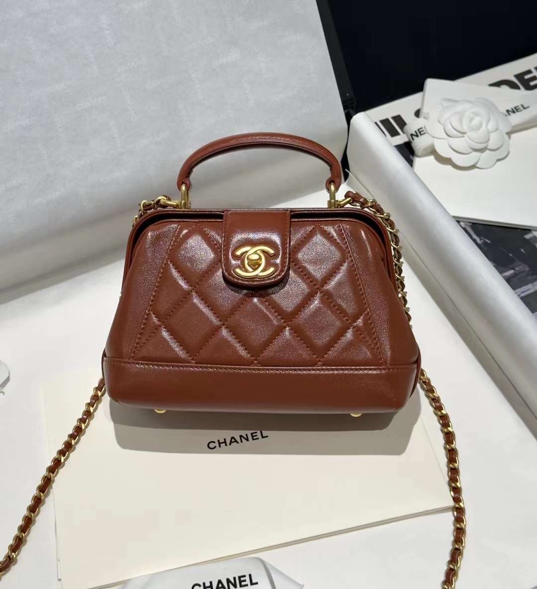 Chanel Mini Bag With Top Handle