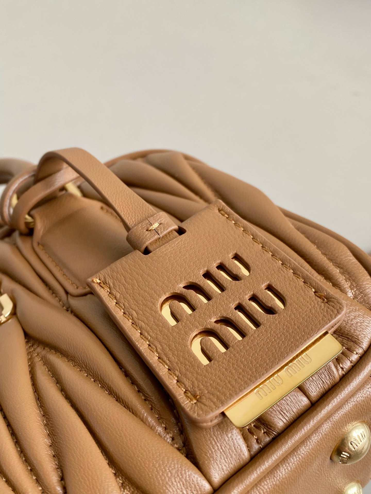 Miu Miu Arcadie Leather Bag Miu Miu Arcadie Leather Bag