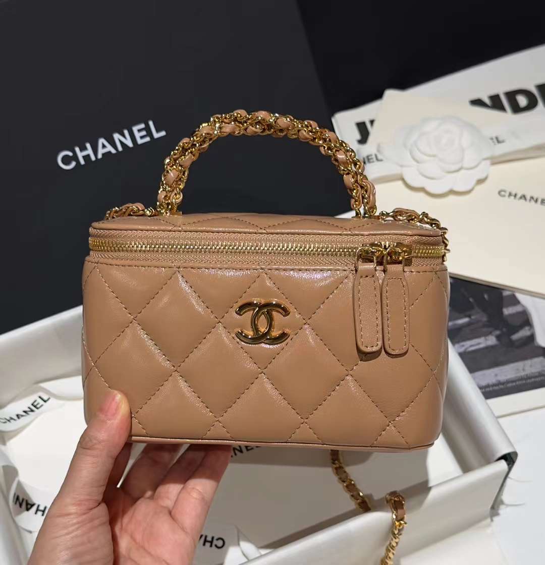 Chanel Vanity With Top Handle