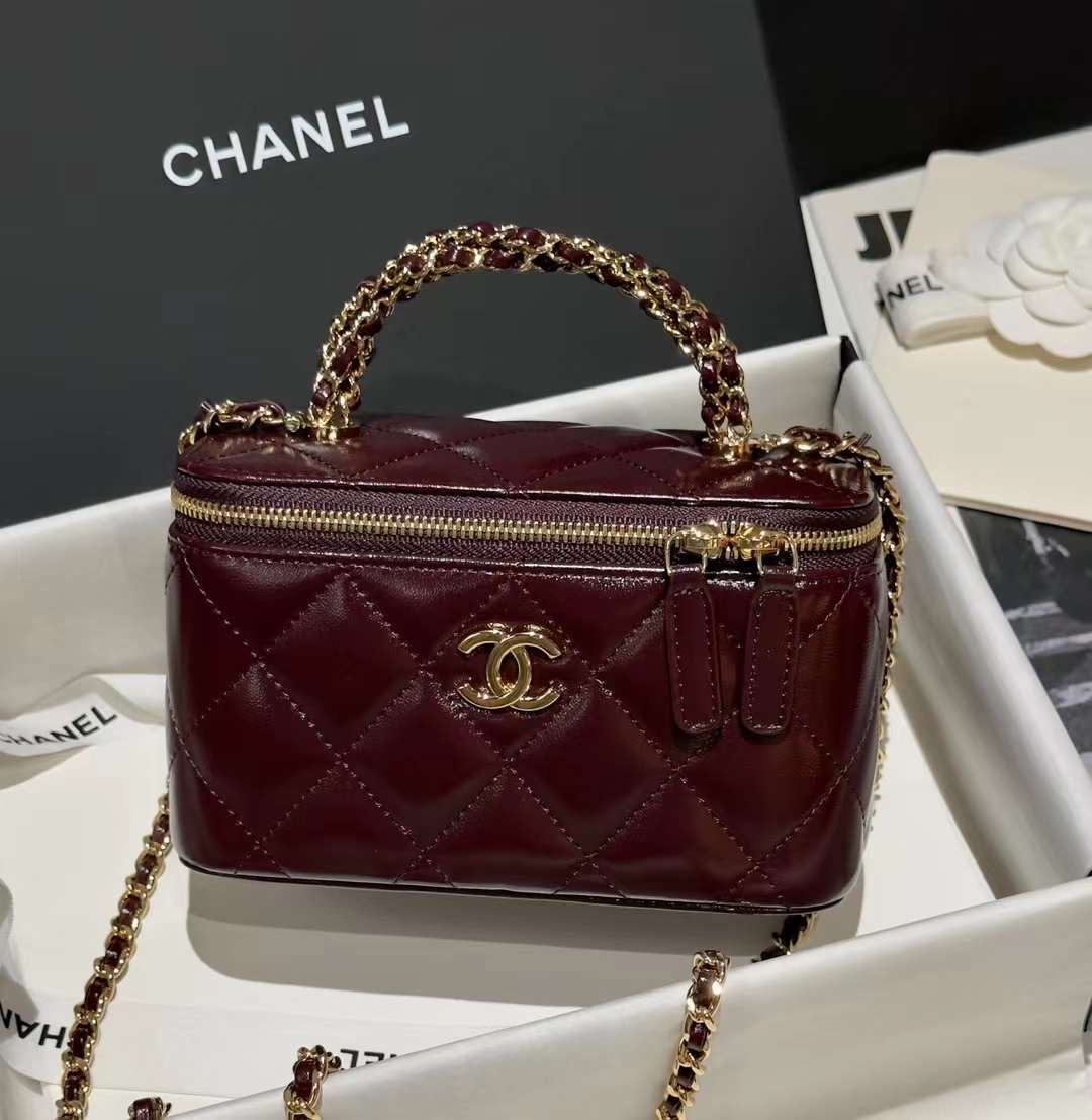 Chanel Vanity With Top Handle