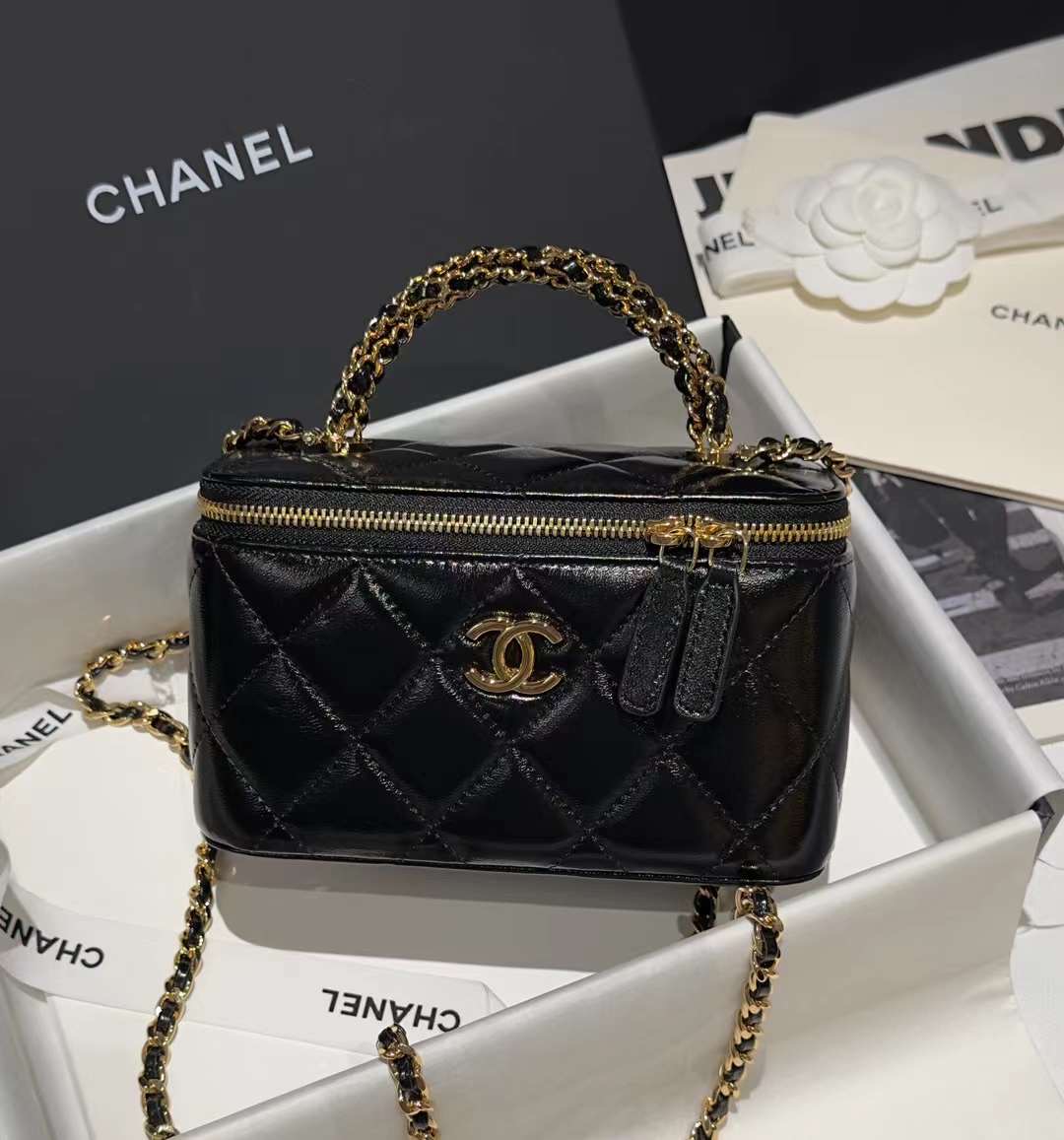 Chanel Vanity With Top Handle